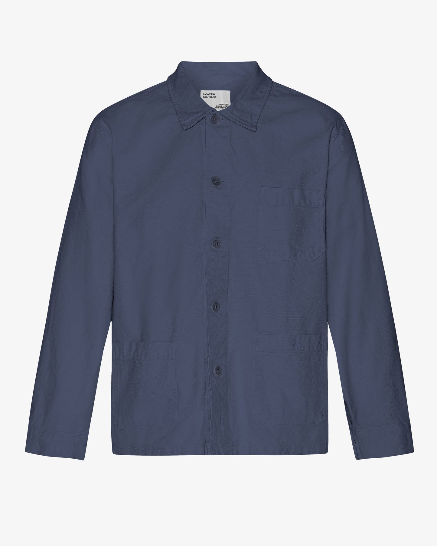Colourful Standard - Organic Workwear Jacket, Petrol Blue