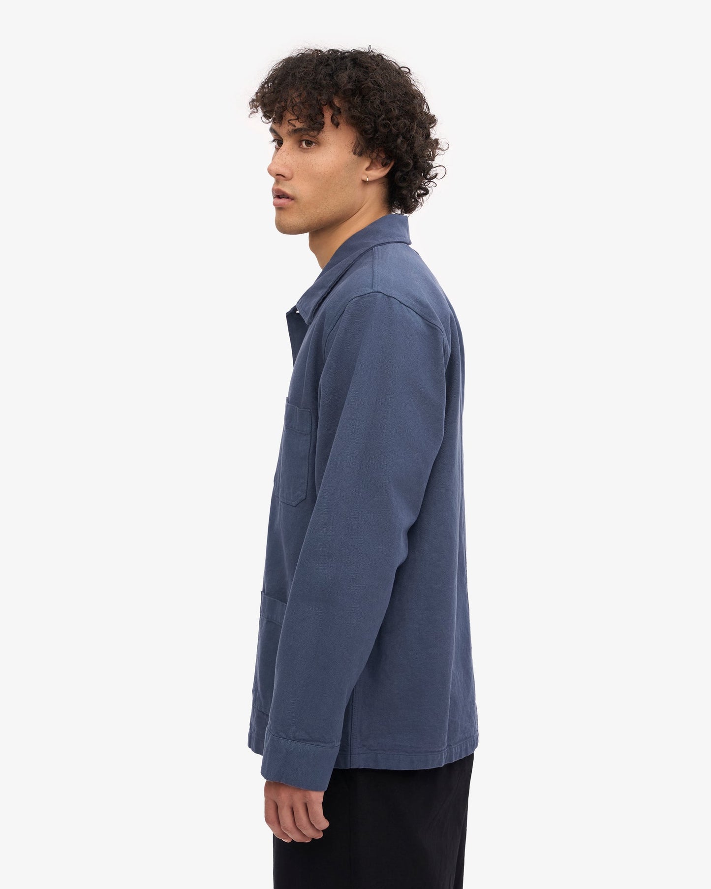 Colourful Standard - Organic Workwear Jacket, Petrol Blue