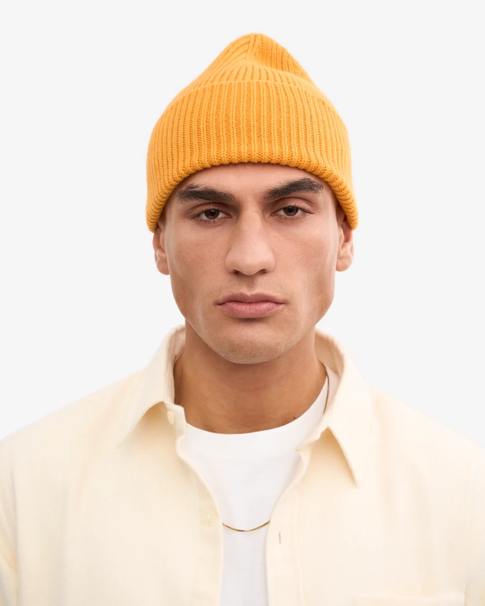 Colourful Standard - Merino Wool Beanie, Burned Yellow