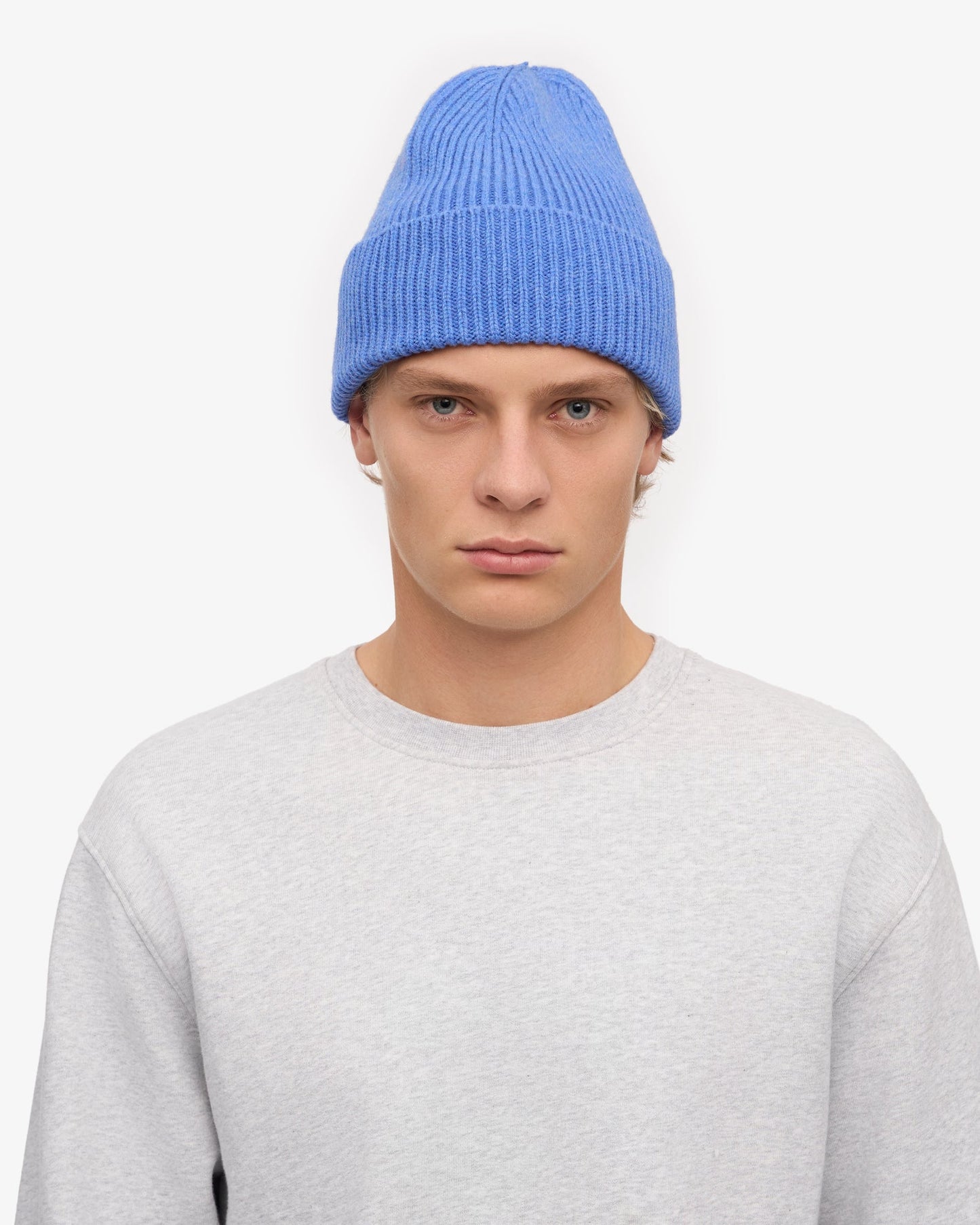 Colourful Standard - Merino Wool Beanie, Pacific Blue