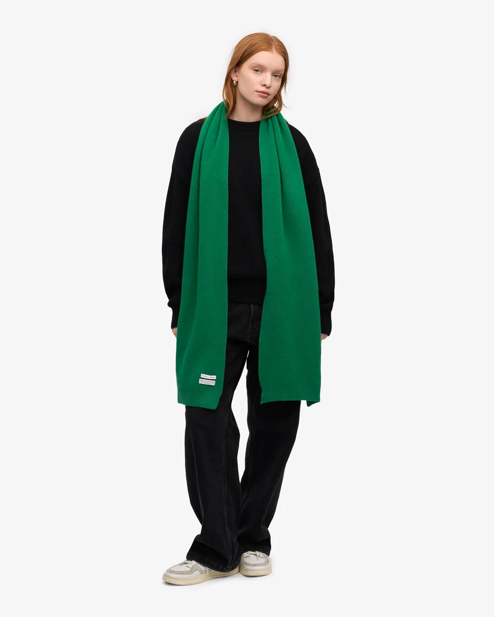 Colourful Standard - Merino Wool Scarf, Kelly Green