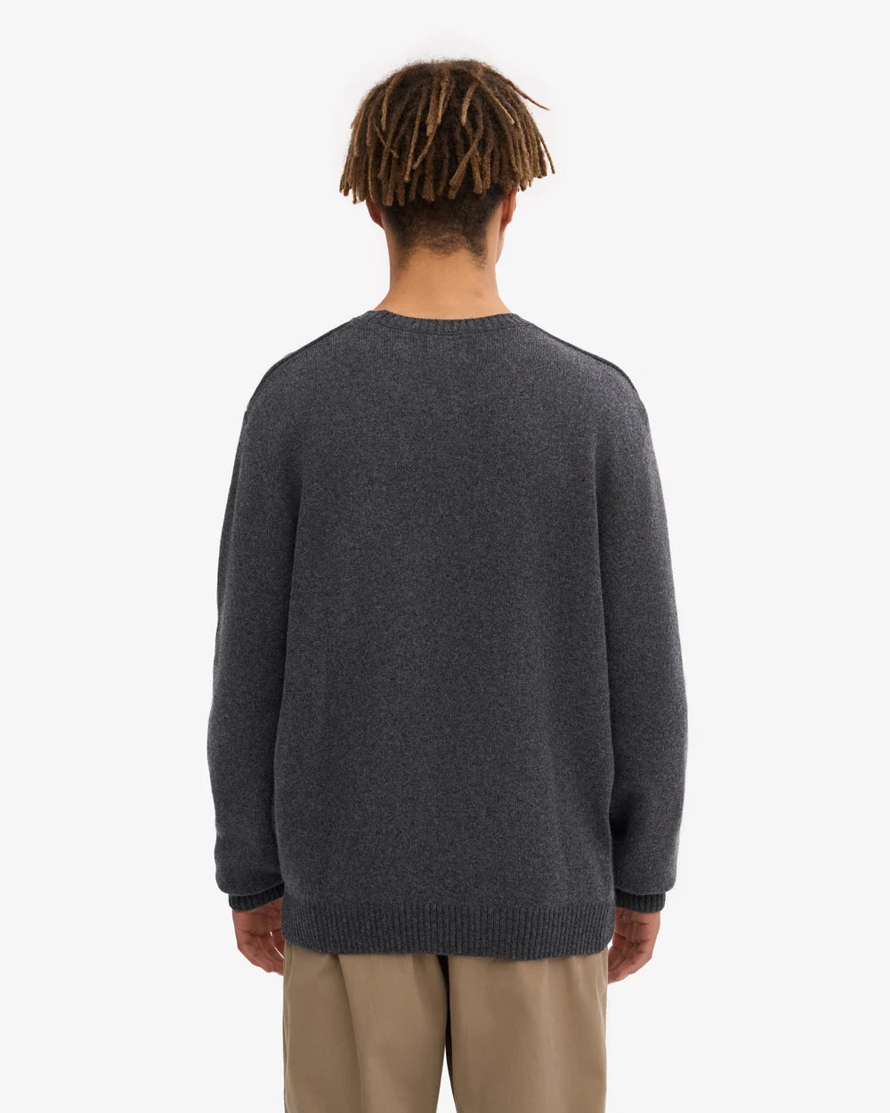 Colourful Standard - Classic Merino Wool Crew, Lava Grey