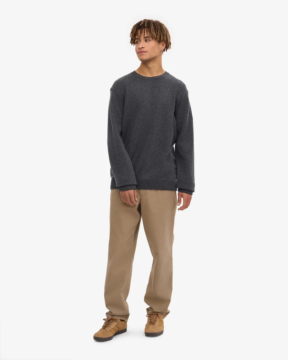Colourful Standard - Classic Merino Wool Crew, Lava Grey