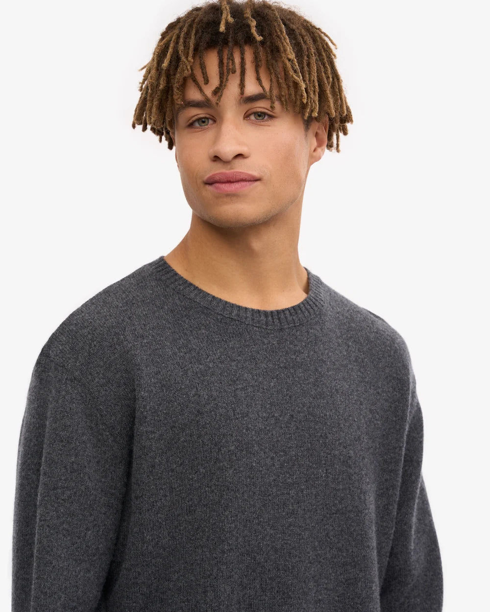 Colourful Standard - Classic Merino Wool Crew, Lava Grey