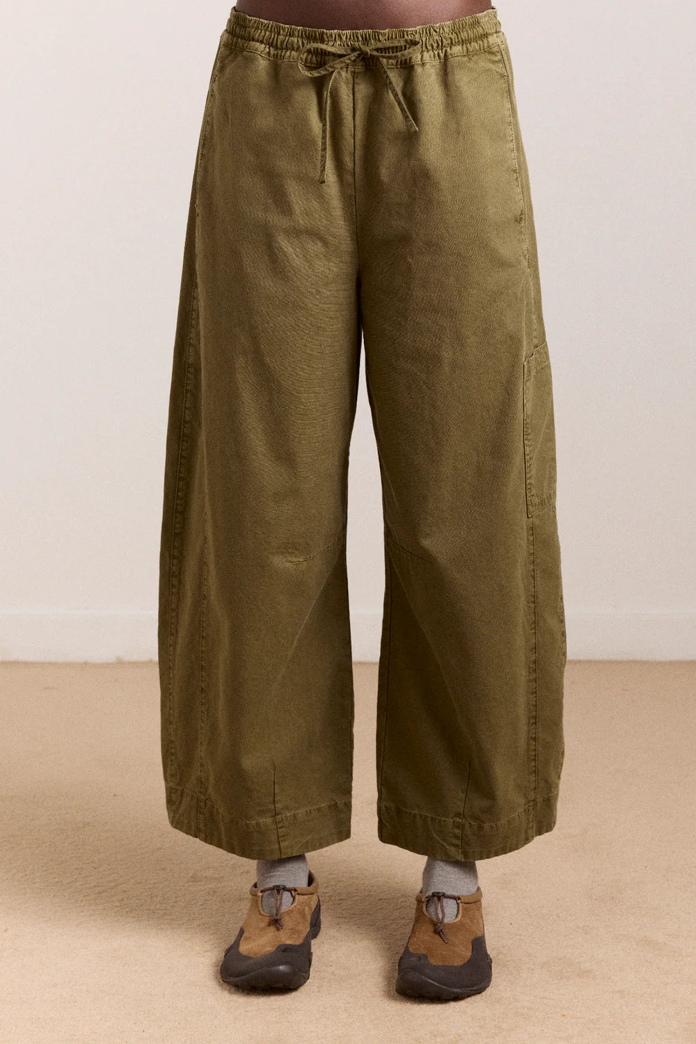 Damson Madder - Felix Twill Trouser, Olive