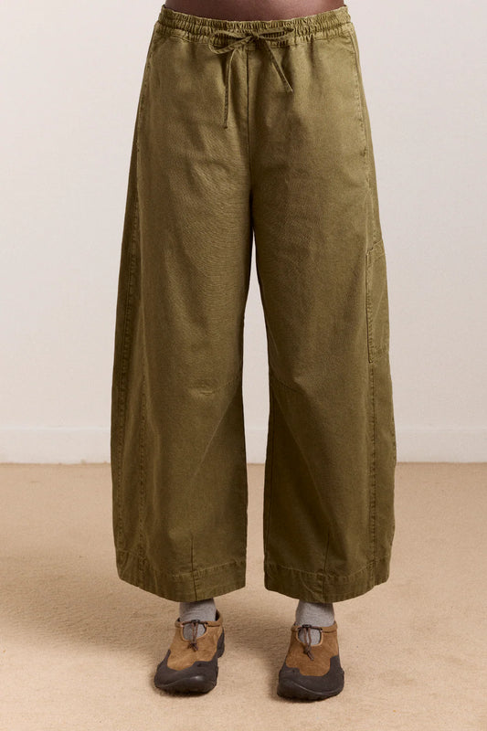 Damson Madder - Felix Twill Trouser, Olive