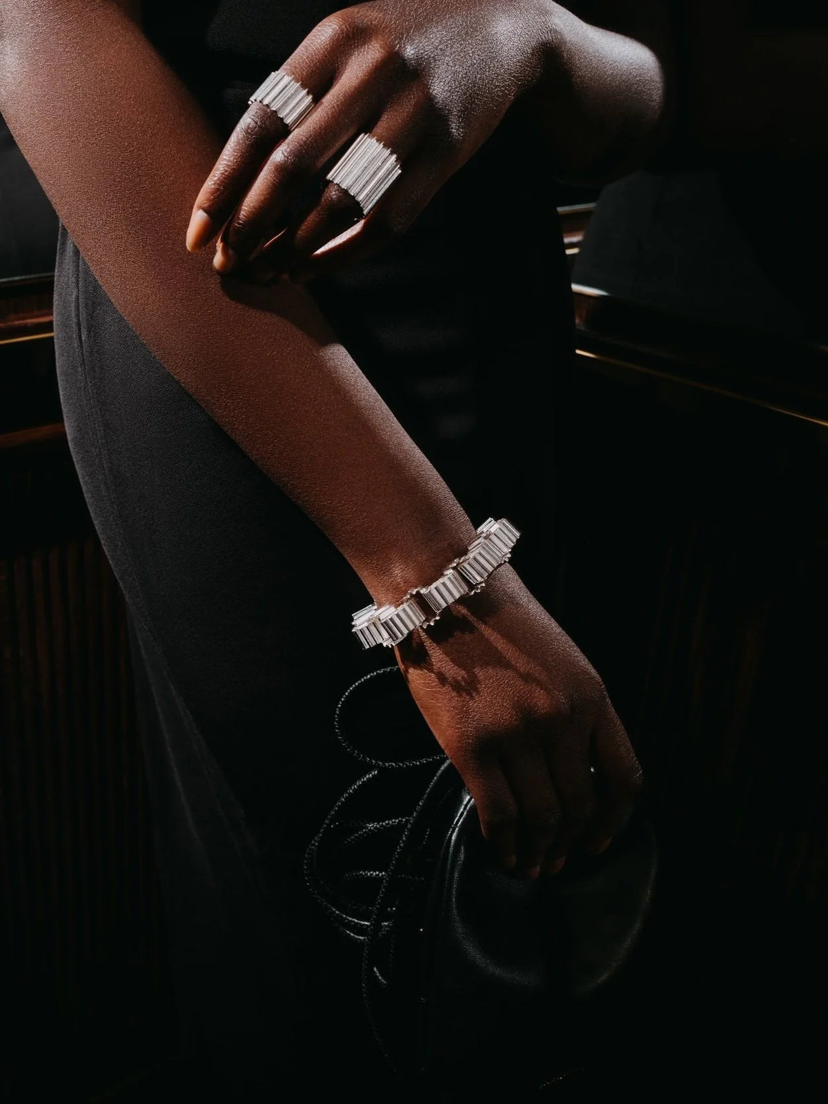 Olivia Taylor - MAD XL Ondulée Ring, Silver