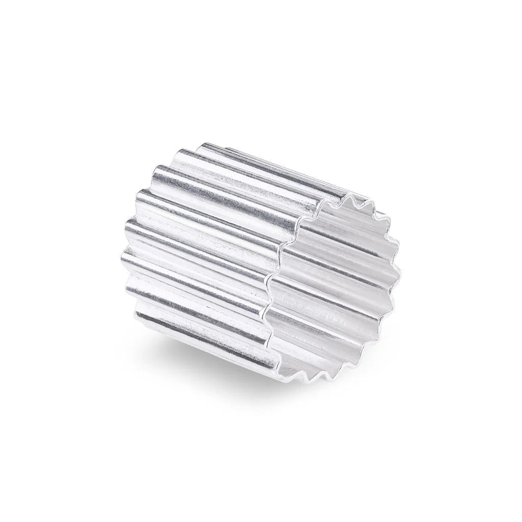 Olivia Taylor - MAD XL Ondulée Ring, Silver