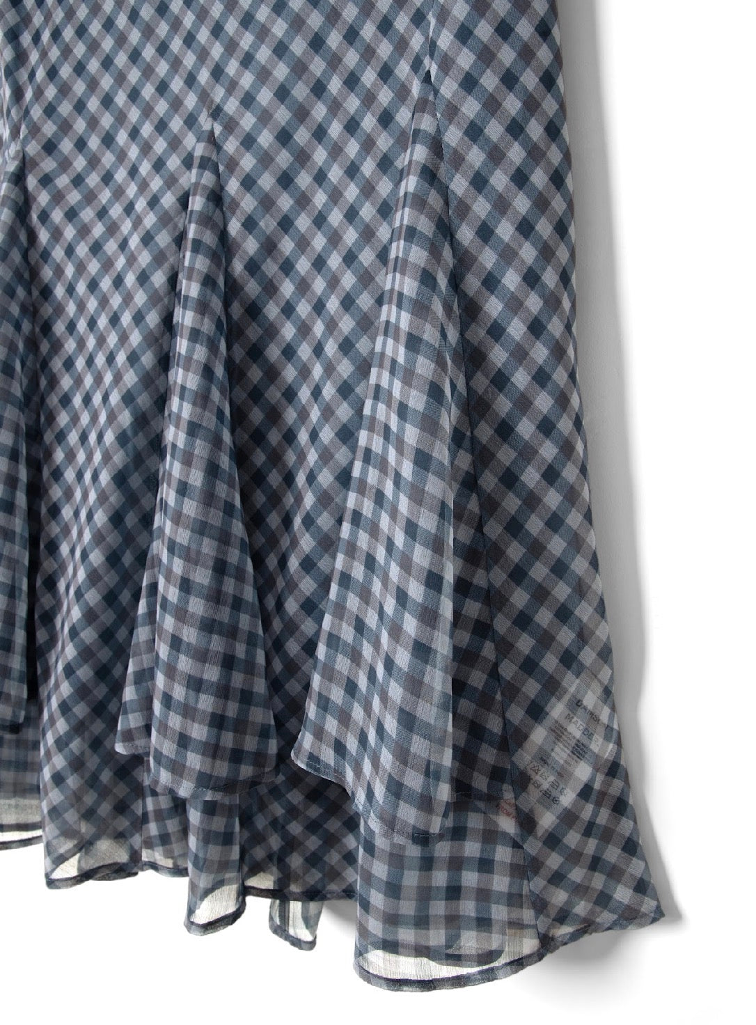 Damson Madder - Rida Skirt, Sheer Willow Gingham
