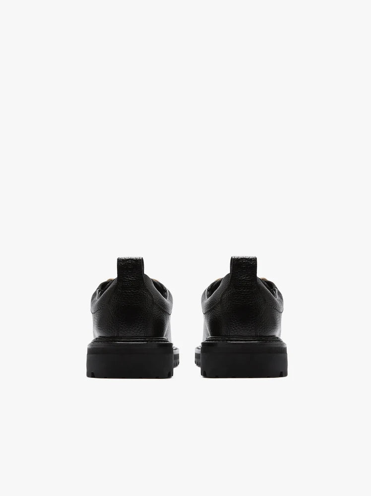 GH Bass - Mason Hiker Low, Black Textured Leather