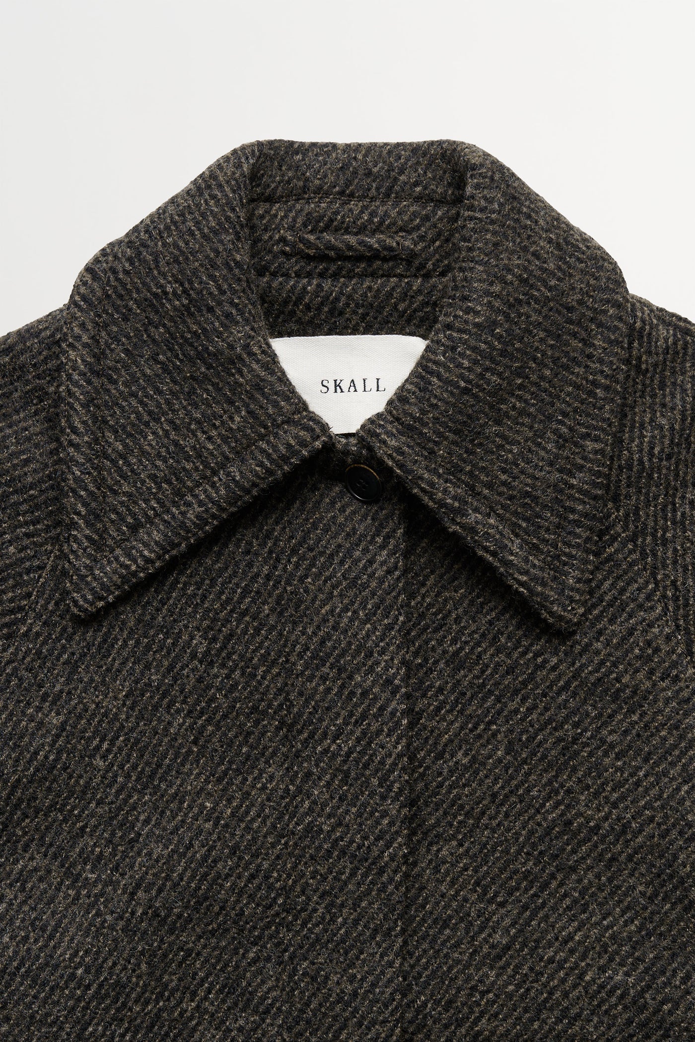 Skall Studio - Beate Coat, Brown/Black Twill