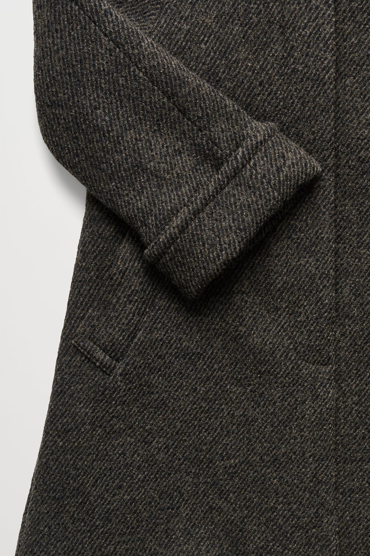 Skall Studio - Beate Coat, Brown/Black Twill