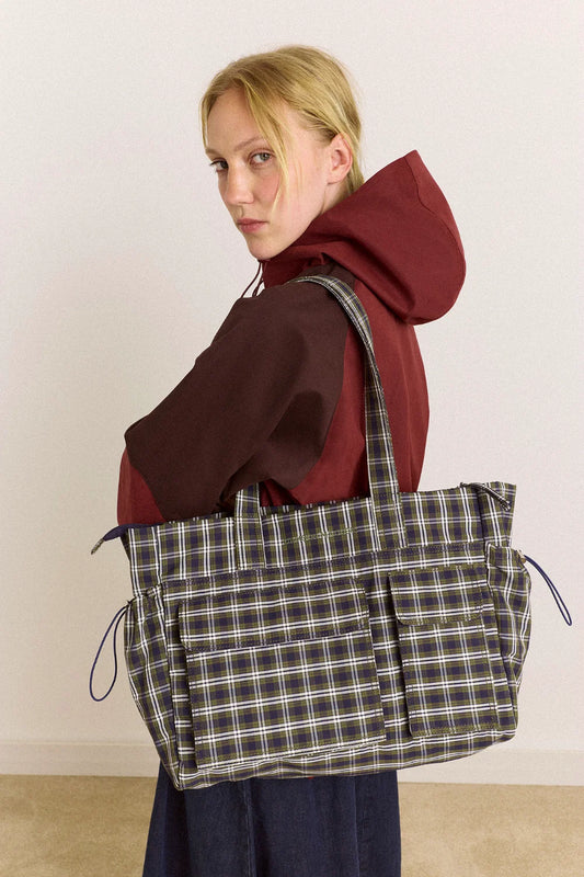 Damson Madder - Eliza Bag, Lyra Check