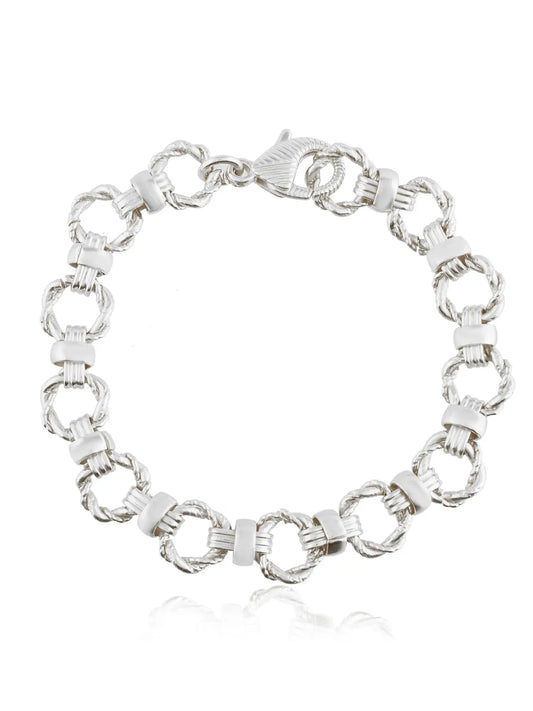 Shyla - Venetian Bracelet - Silver