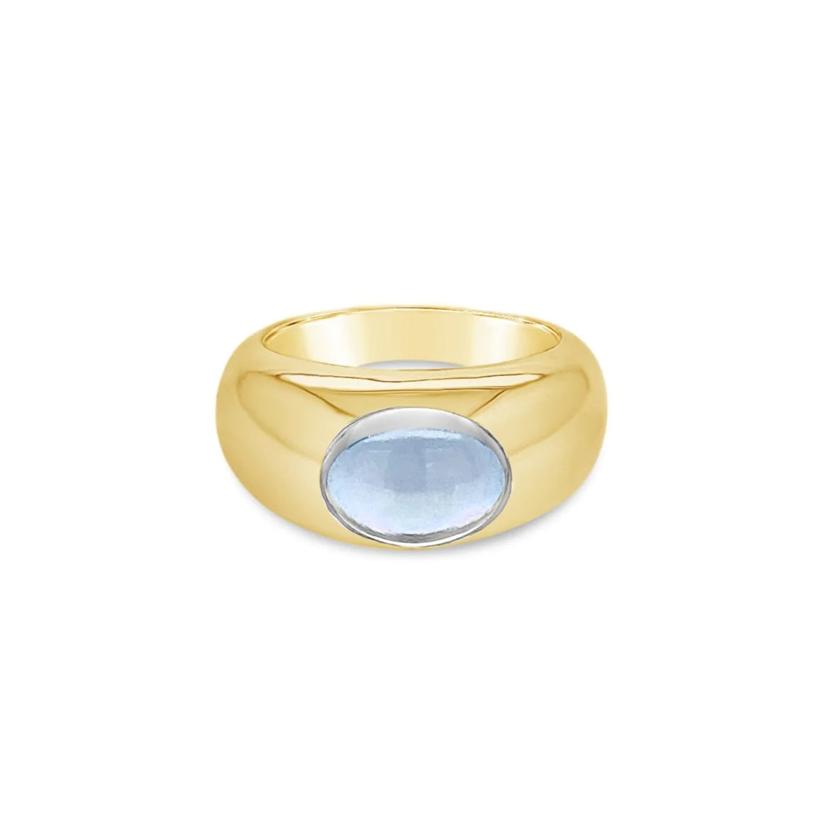 Gem Bazaar Tish Blue Topaz Ring