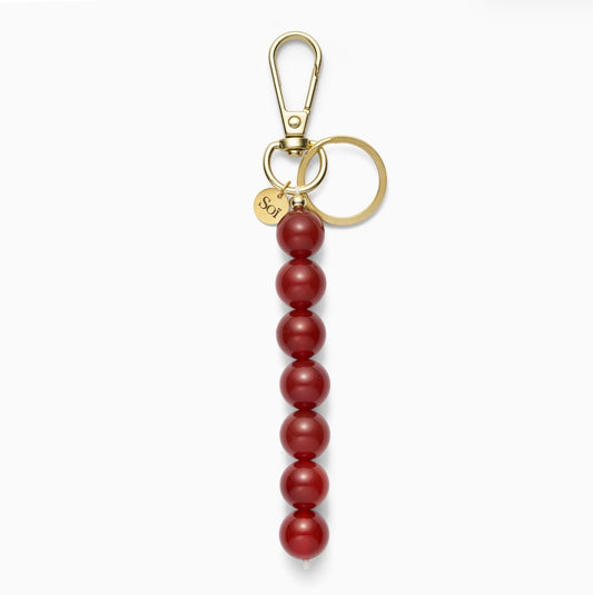 Soï - Cali Red Jade Keychain
