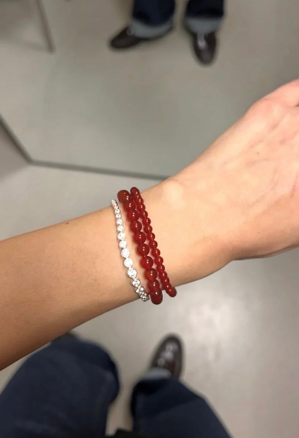 Soï - Essential Red Jade Bracelet