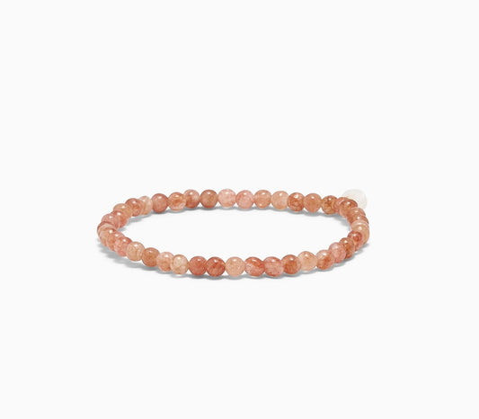 Soï - Petite Sunstone Stretch Bracelet