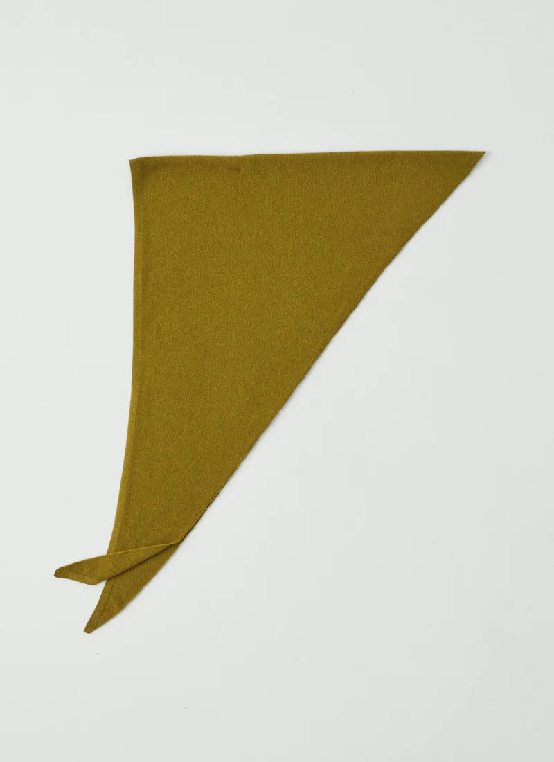 TOAST - Wool Cashmere Large Bandana, Pear
