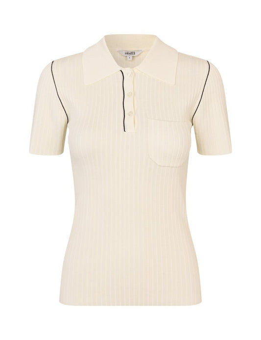 Mbym - Paoula SS-M Conner Knit - Sugar