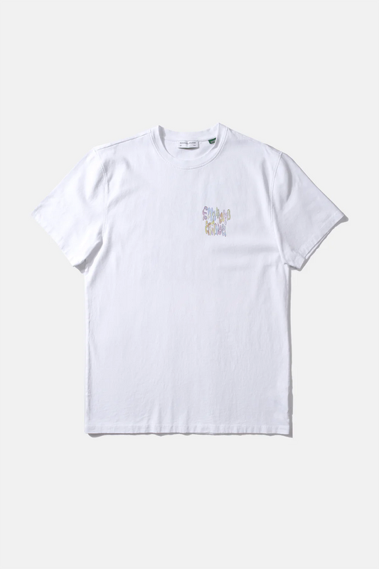 Edmmond Studios - Screen Logo Print T-Shirt Plain White