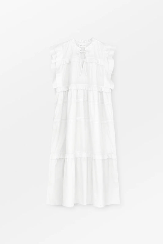 Skall Studio - Clover Dress Optic White
