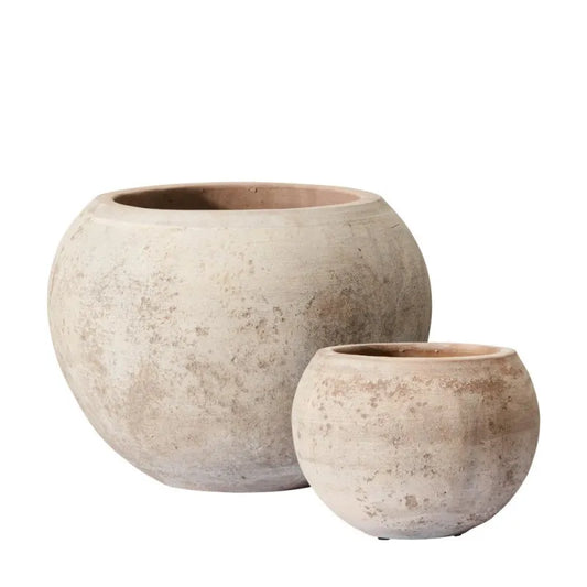 Wikholm Form KATE Antique Terracotta Pots - Set of 2