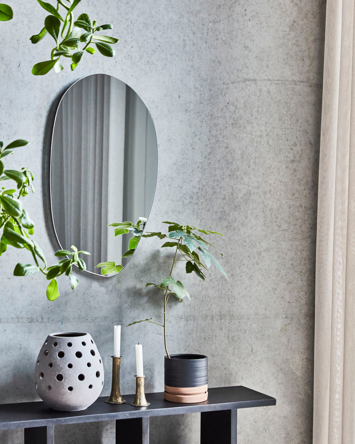 House Doctor - Mirror, HDPeme - Clear (Medium)