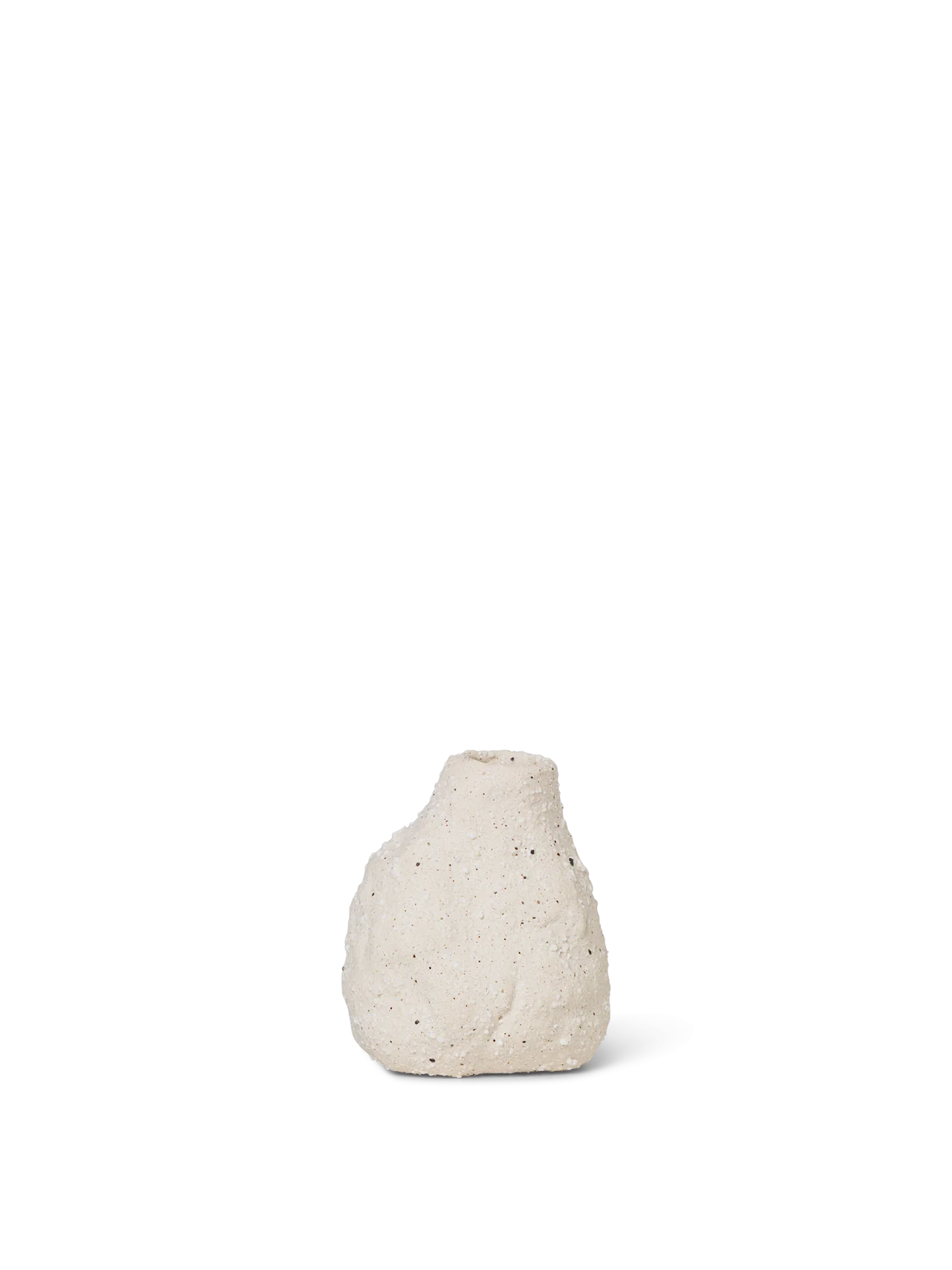 Ferm Living Mini Vulca Vase - Off - White Stone