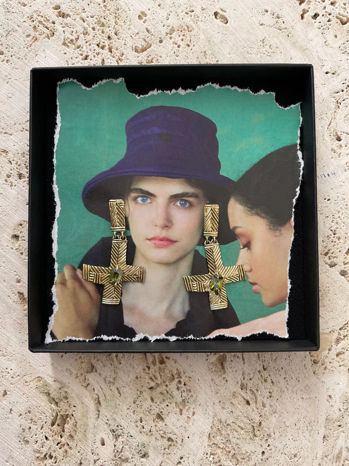 Ruby Jack The Mini Mathema Earrings