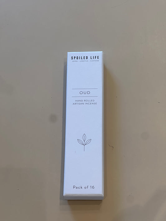 Spoiled Life Hand Rolled Artisan Incense - Oud