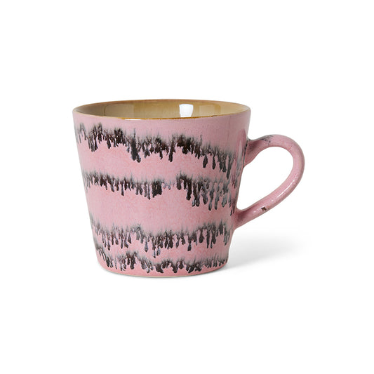 HKLIVING - 70s Ceramics: Cappuccino Mug, Bubble