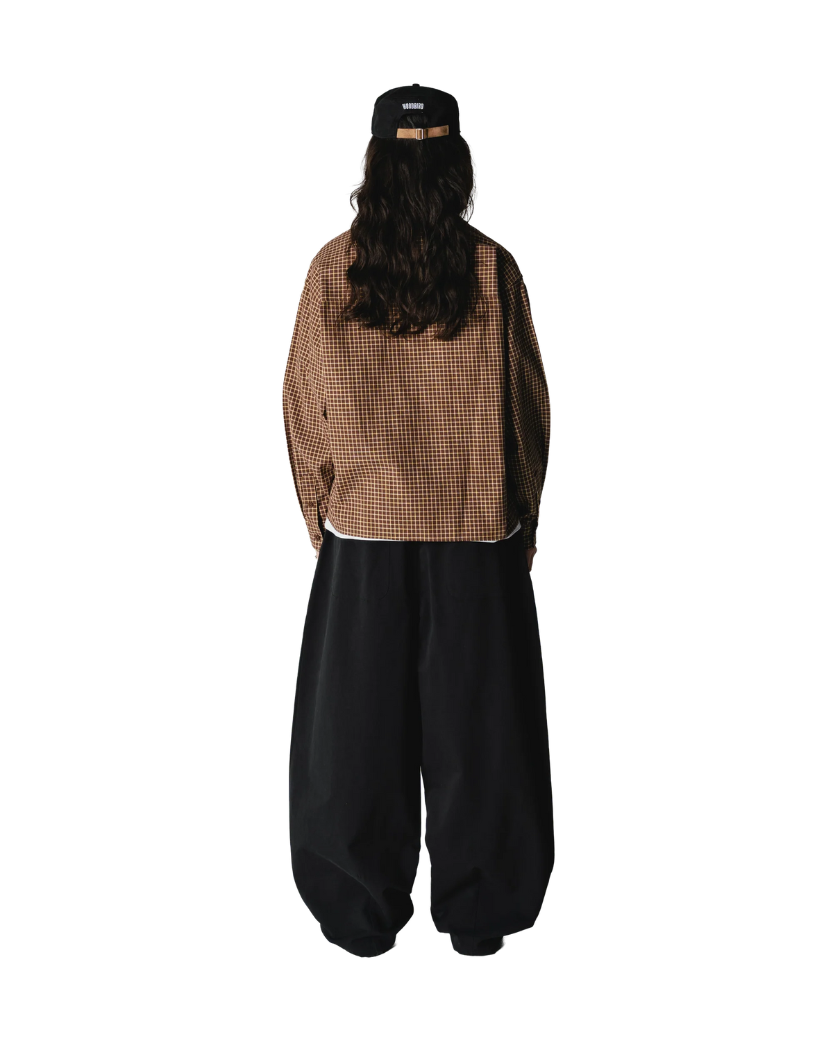 WOODBIRD - Ling Man Check Shirt, Brown Honey