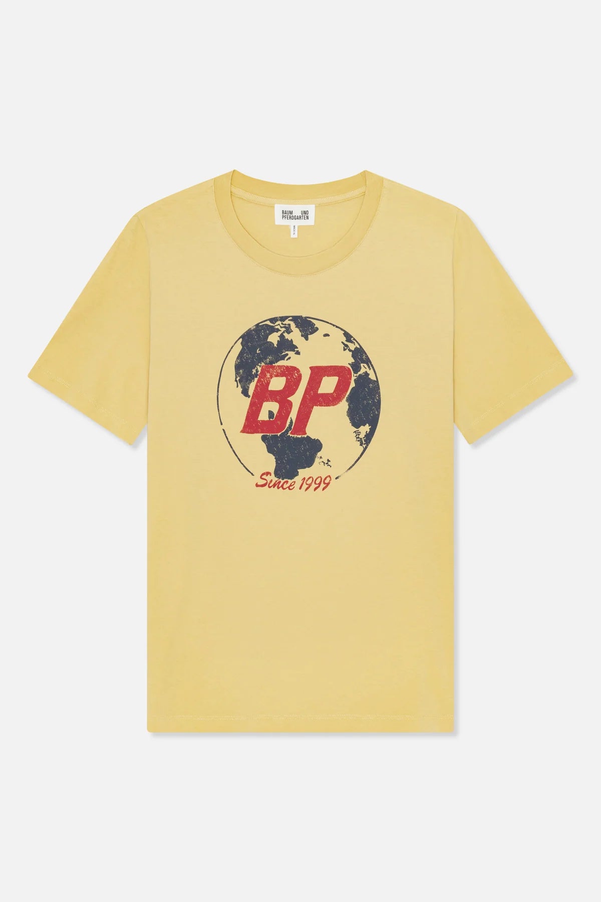Baum und Pferdgarten - Jawo T-Shirt, Raffia Yellow Globe