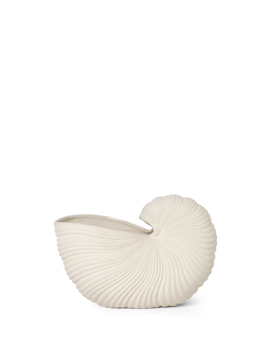 Ferm Living Shell Pot - Off White