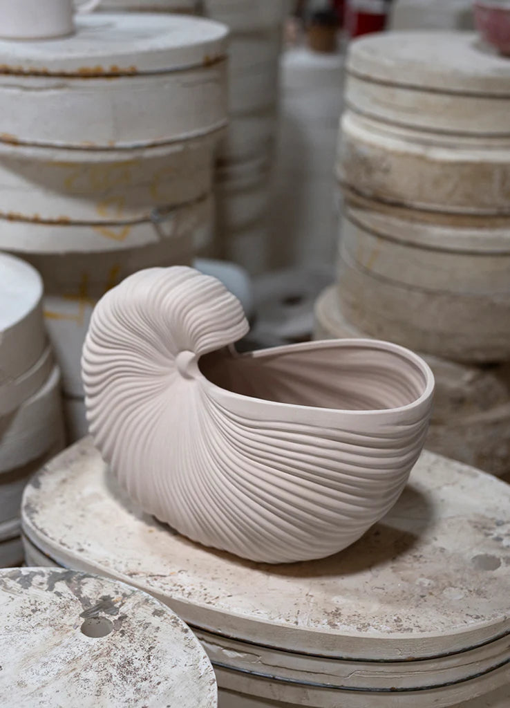 Ferm Living Shell Pot - Off White