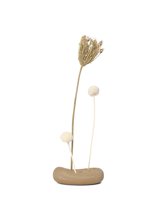 Ferm Living Vanitas Flower Stone - Sand
