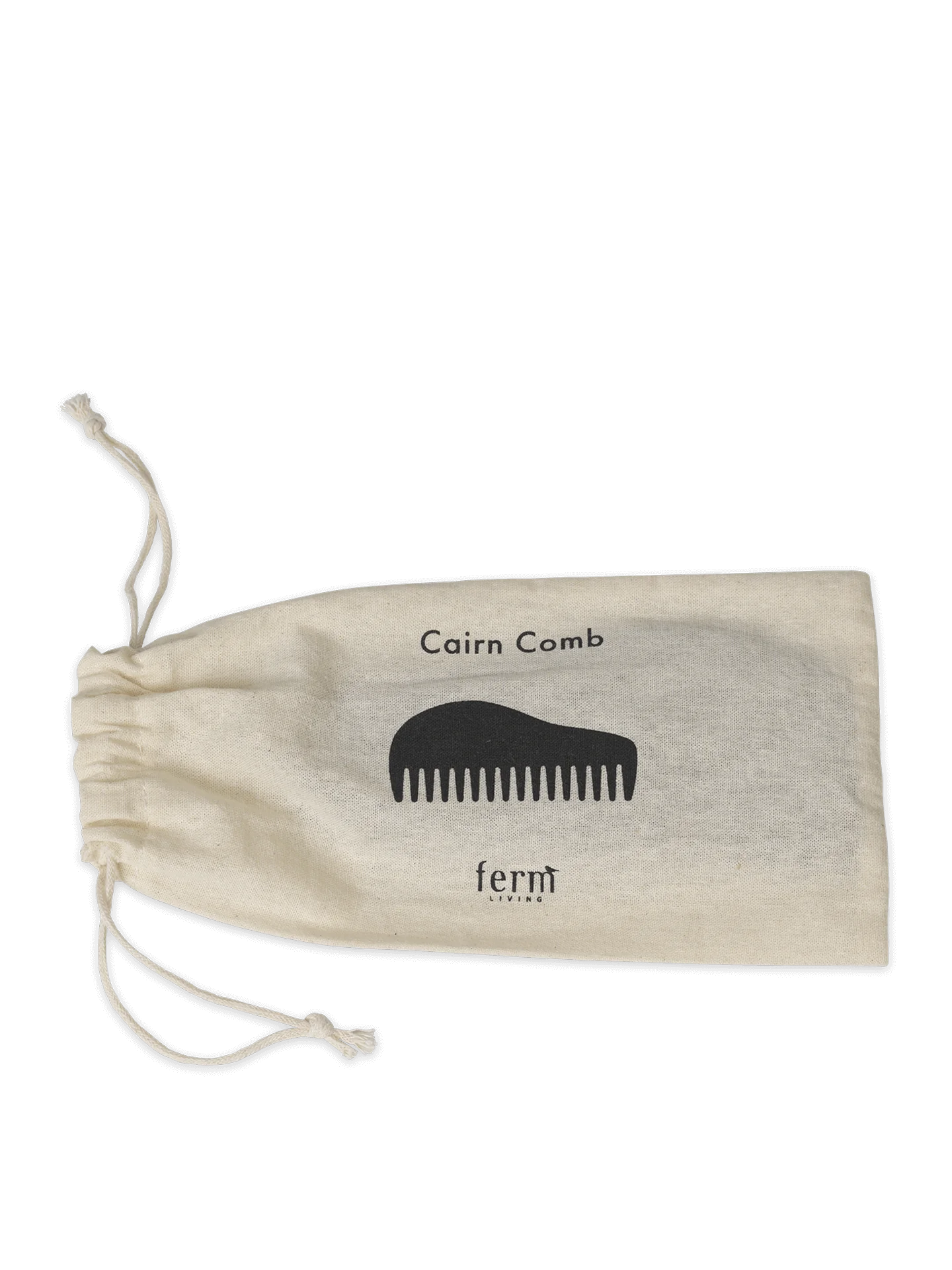 Ferm Living Cairn Comb - Dark Brown