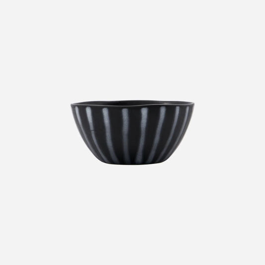 House Doctor - Bowl, HDLine, Black/Brown