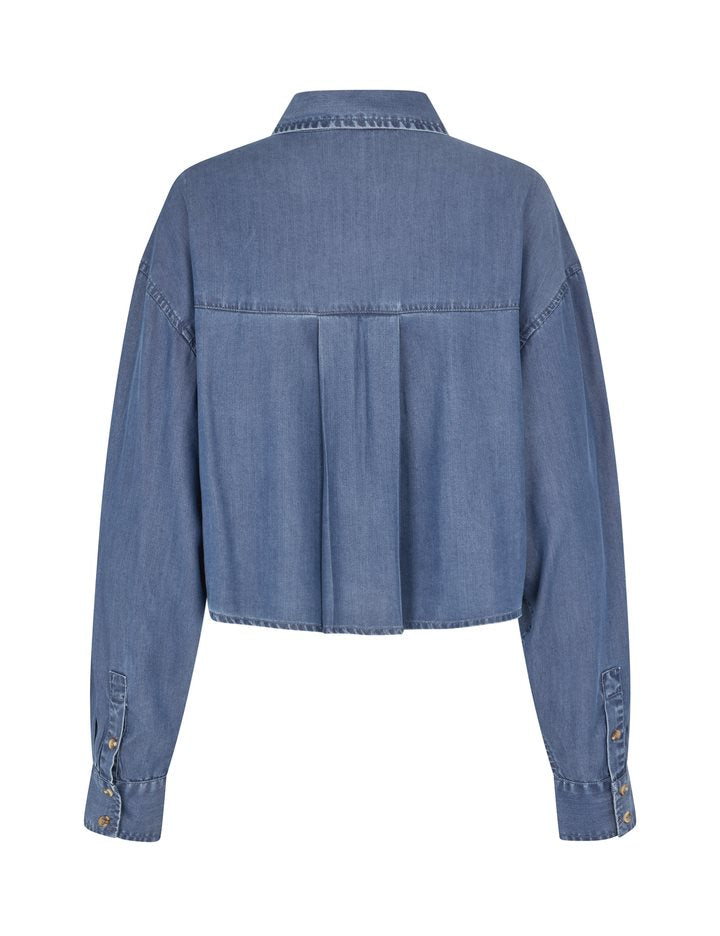 Mbym - Emele Shirt - Mid Vintage Wash