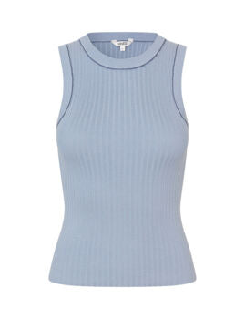 Mbym - Callis Knit Vest - Steel Blue