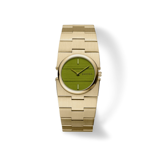 BREDA Sync Watch - Gold/Evergreen