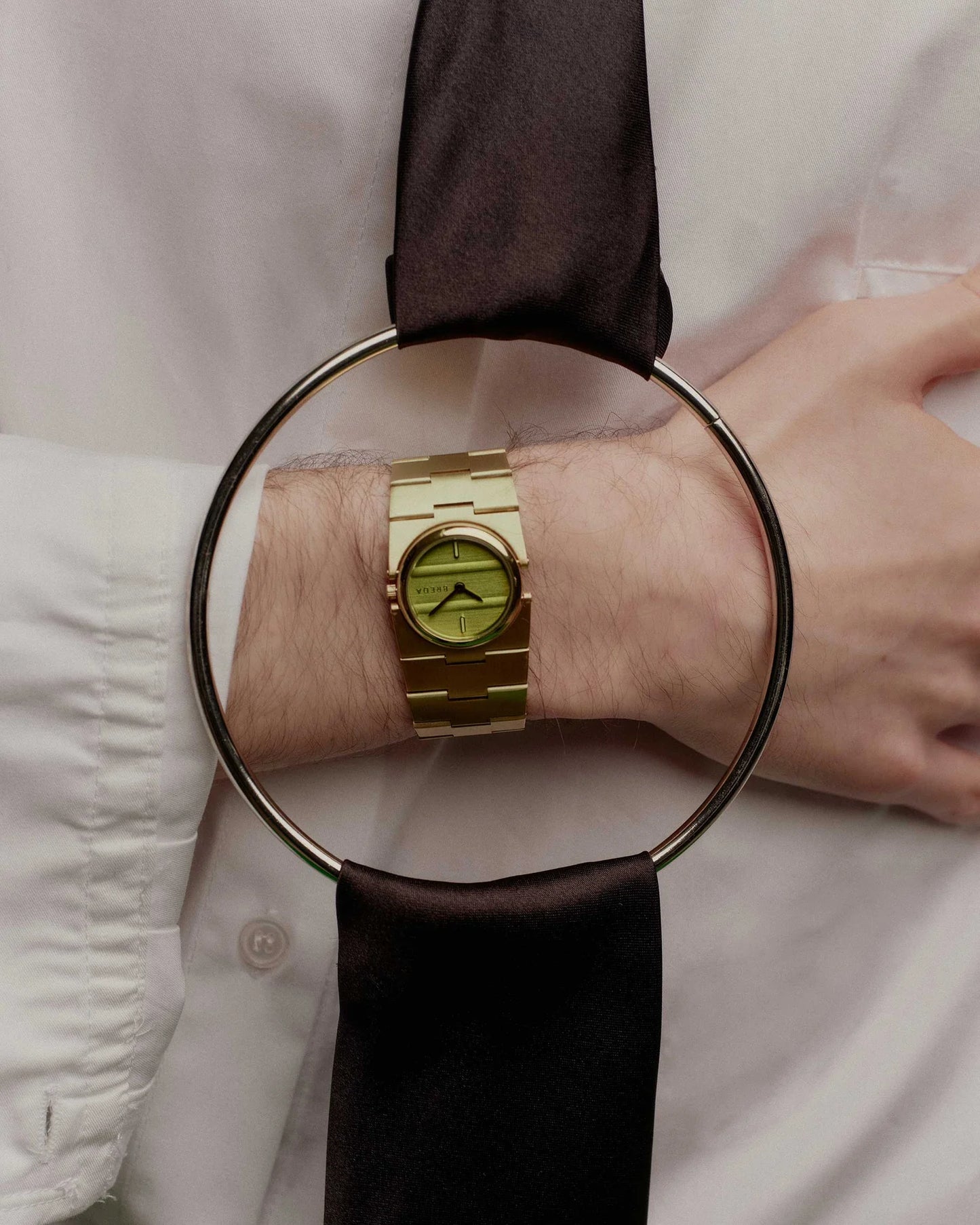 BREDA Sync Watch - Gold/Evergreen