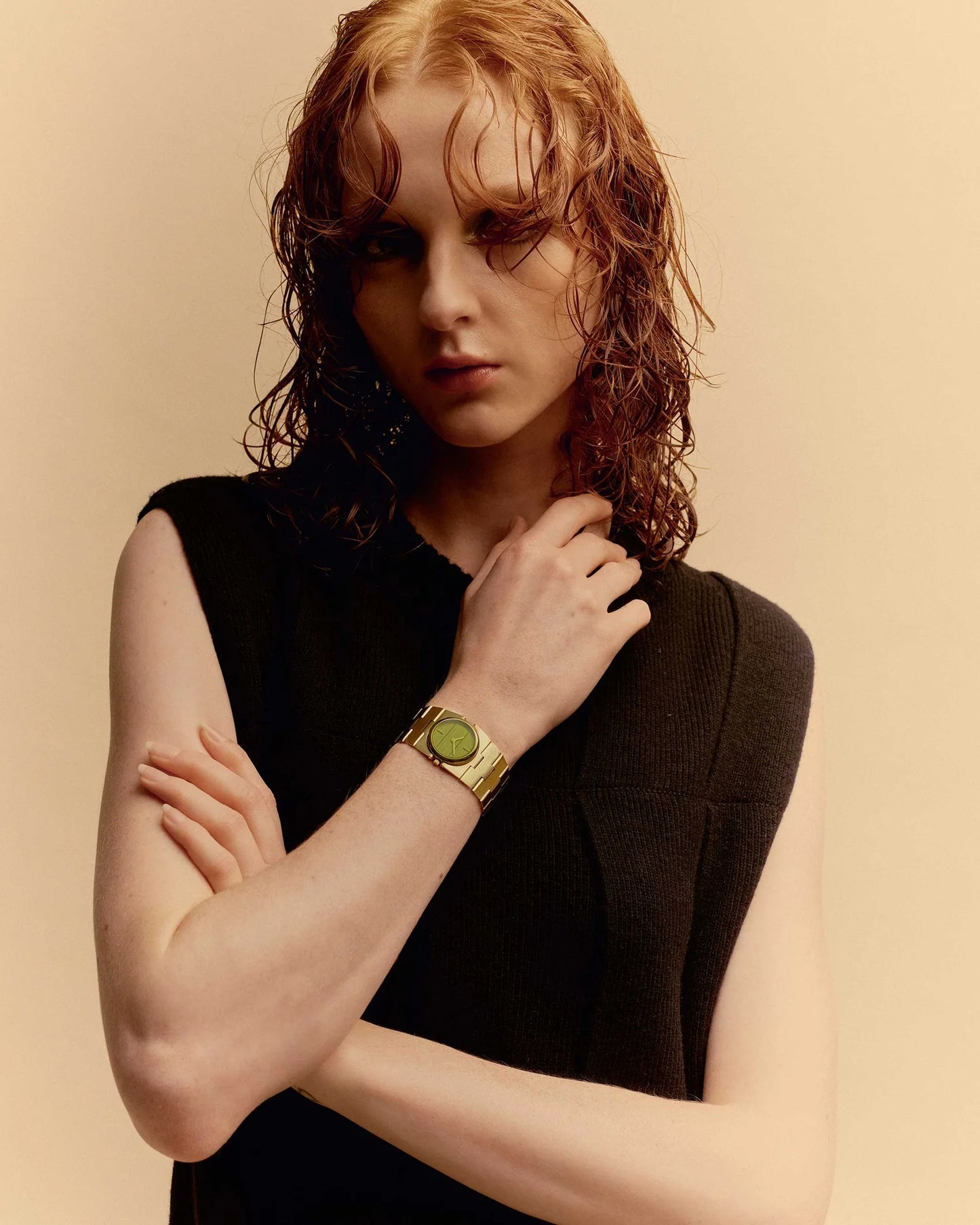 BREDA Sync Watch - Gold/Evergreen