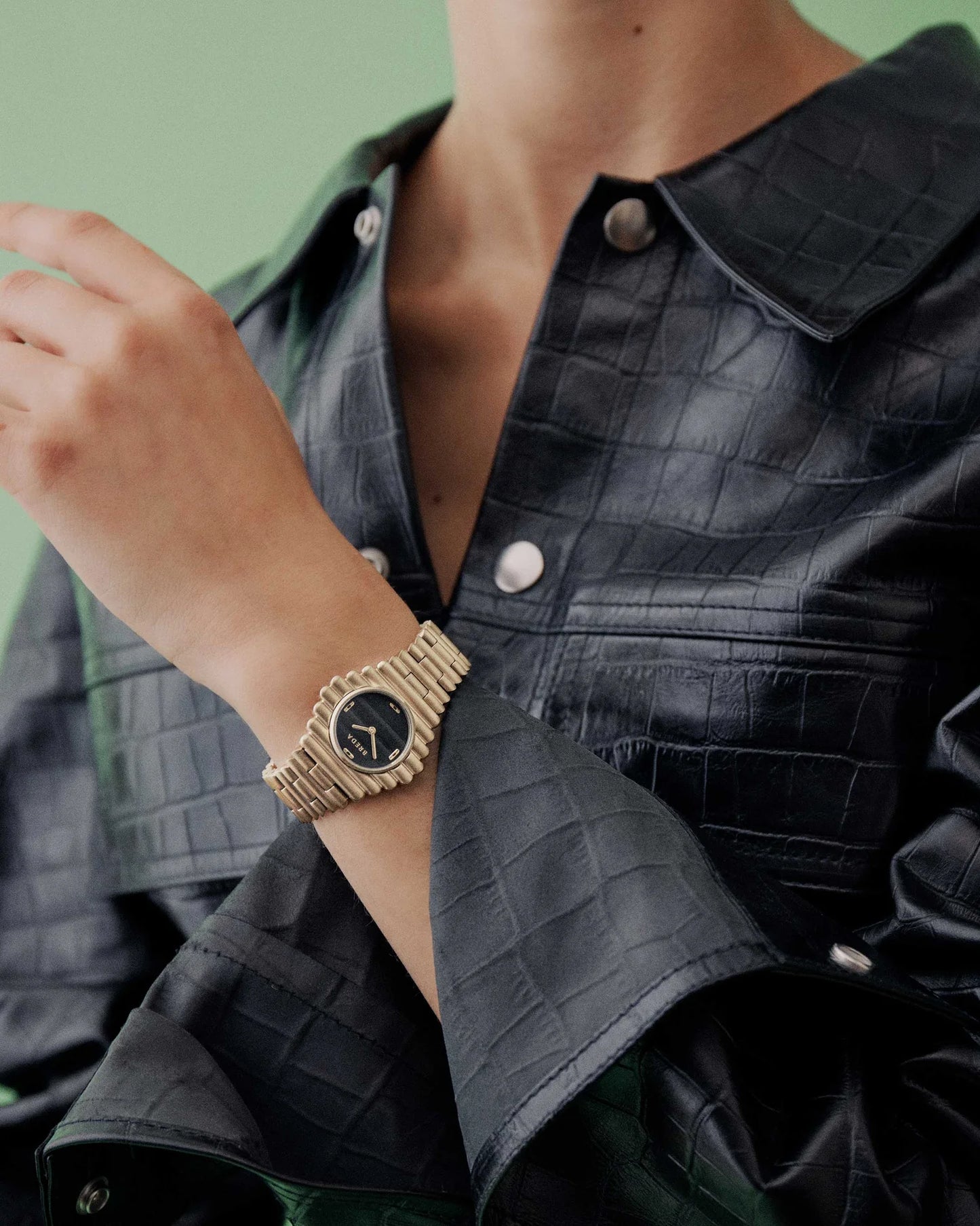 BREDA Coda Watch - Gold/Black