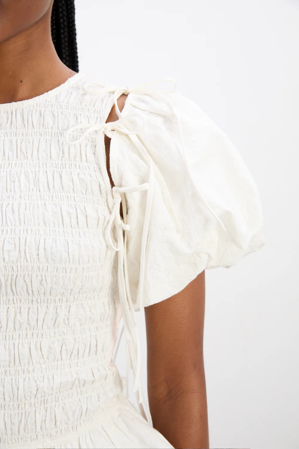 Damson Madder - Becca Blouse - White