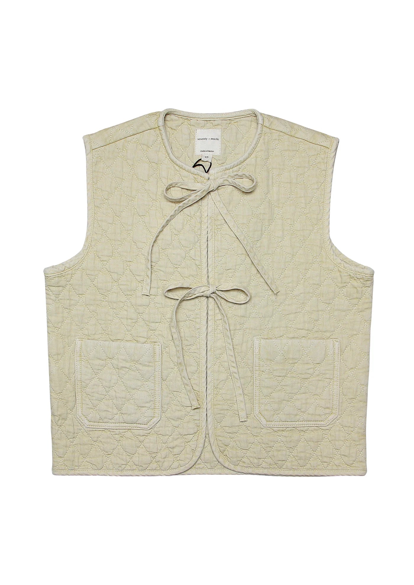 Seventy + Mochi - Aria Vest - Mellow Yellow