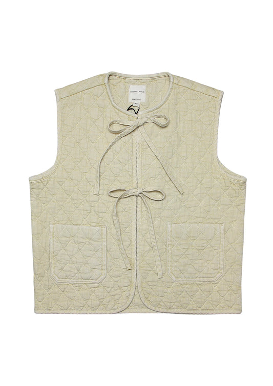 Seventy + Mochi - Aria Vest - Mellow Yellow
