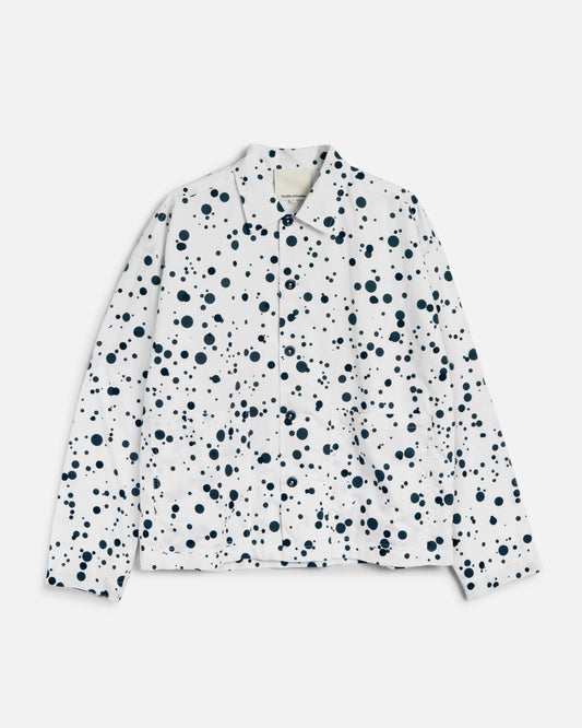 YMC - PJ Overshirt - White/Black