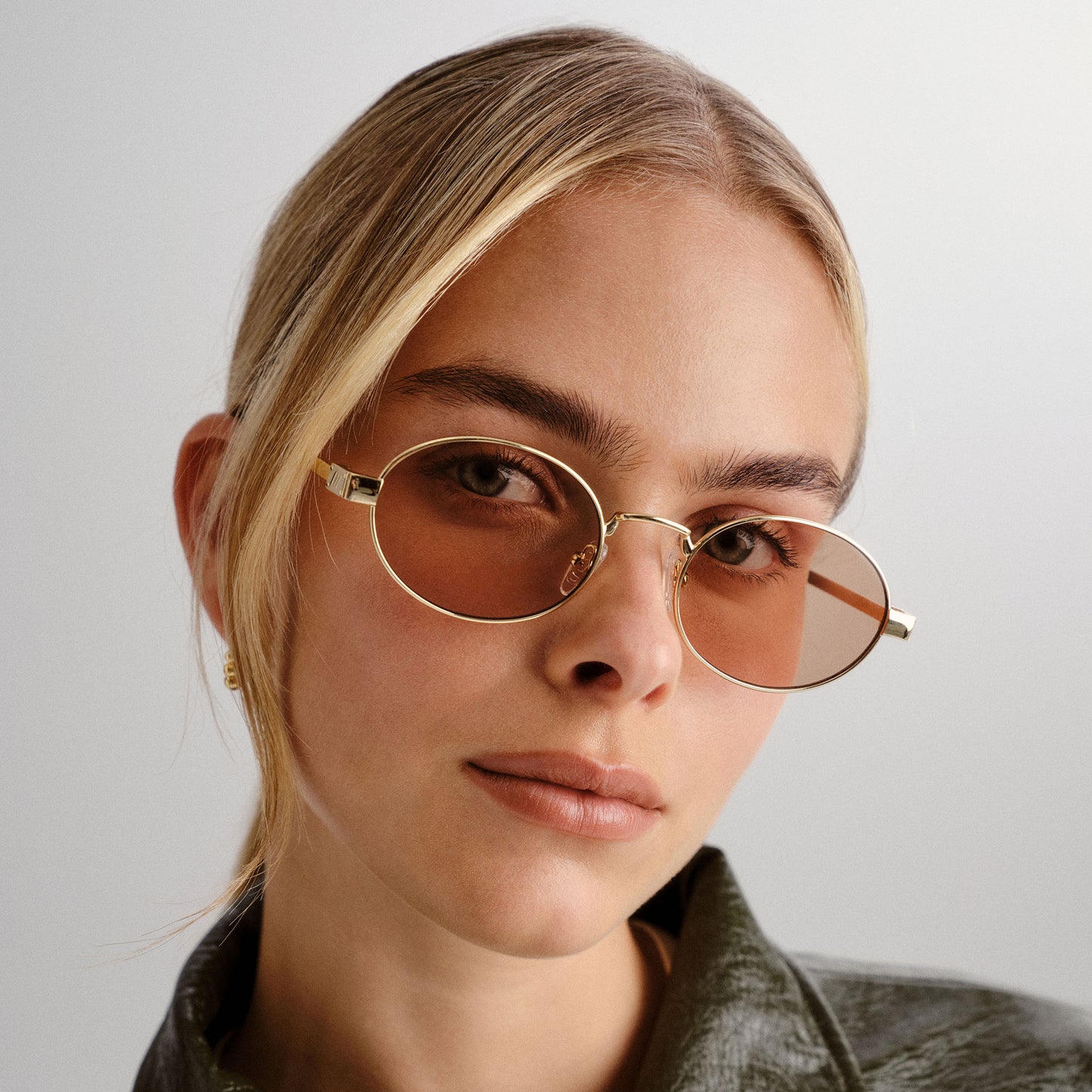 Le Specs - Poseidon Deux - Gold Tan Tint